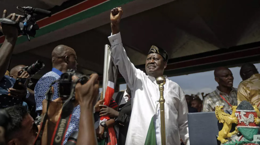 L’ancien Premier ministre kényan Raila Odinga se lance dans la course pour la présidence de l’UA