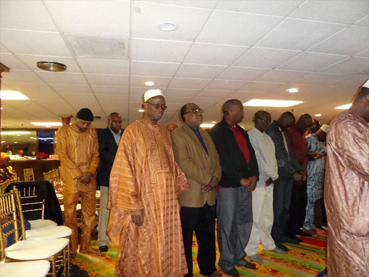 Cérémonie du 40e  jour du décès du père de Lacina Ouattara