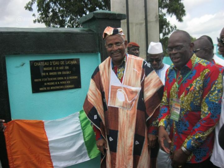 Lataha: Le ministre Patrick Achi inaugure un château d’eau d’une capacité de 100 mètres cubes