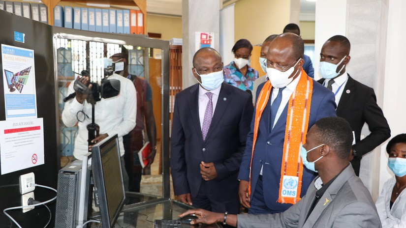  Le Centre de documentation et d’information de l’OMS inaugurée