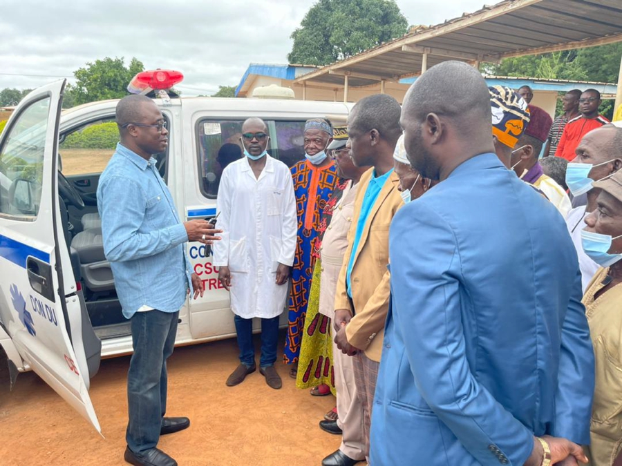 Côte d'Ivoire: le centre de santé de Kongasso doté d'une ambulance médicalisée
