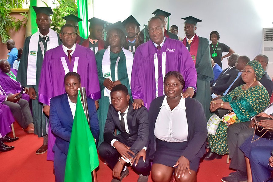 Rentrée académique du groupe CSI pole polytechnique / Raoul Aby, PDG : « Nous formons pour l’emploi, pour l’entreprise, nous formons les leaders de demain »
