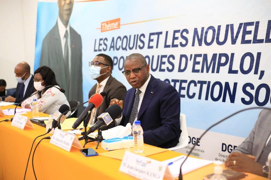 Le ministre Adama Kamara annonce plusieurs projets d’emploi en 2022
