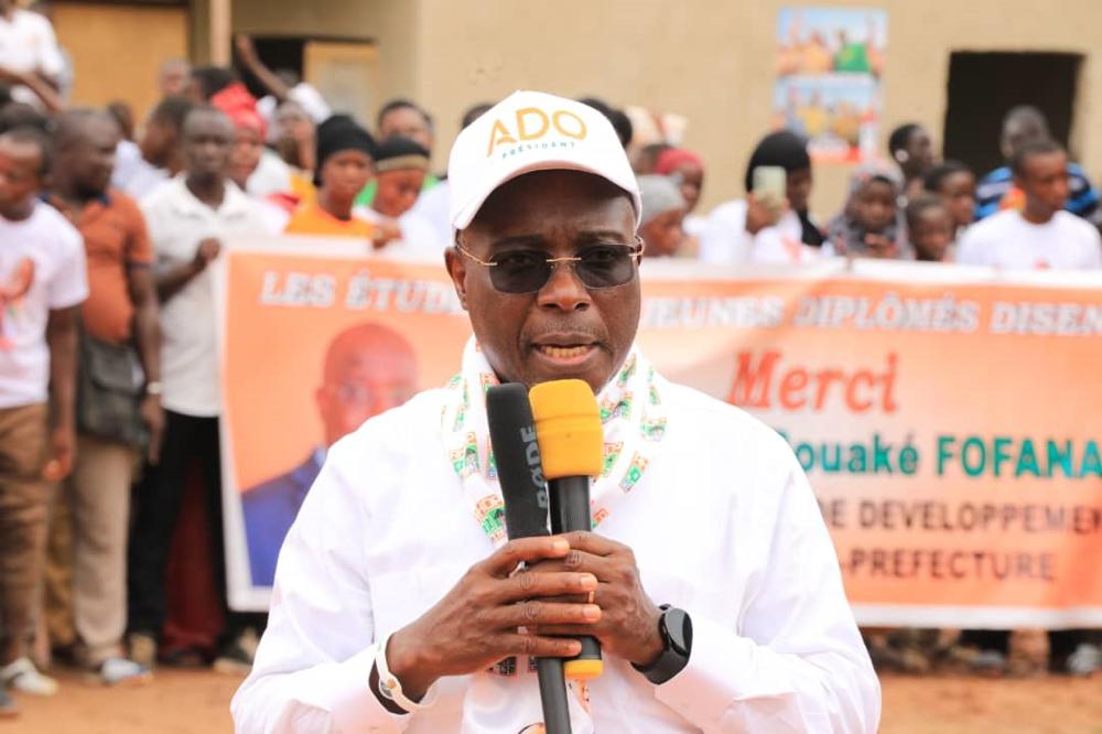 Présidentielle 2025: Le ministre Bouaké Fofana mobilise le Worodougou pour voter pour Alassane Ouattara