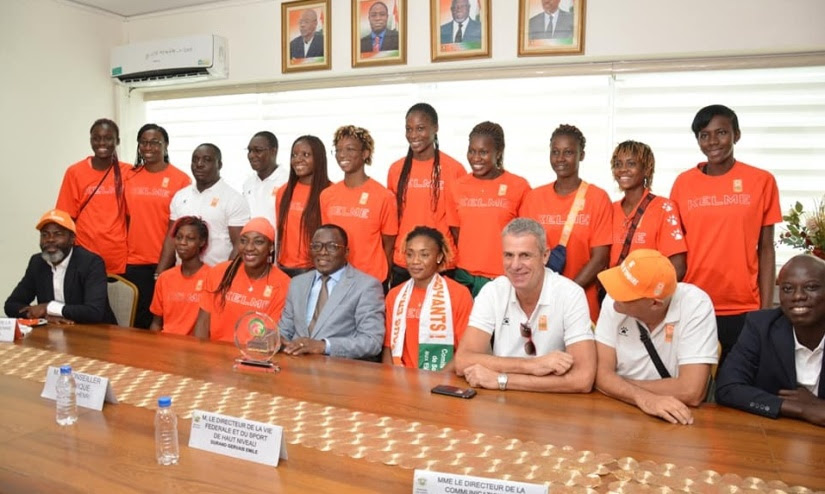 Le Ministre Danho promet le soutien du gouvernement à la vulgarisation du basketball féminin