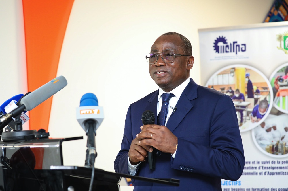 Enseignement technique, Formation professionnelle et Apprentissage : le Ministre Koffi N’Guessan promeut un dispositif favorisant l’insertion professionnelle des jeunes