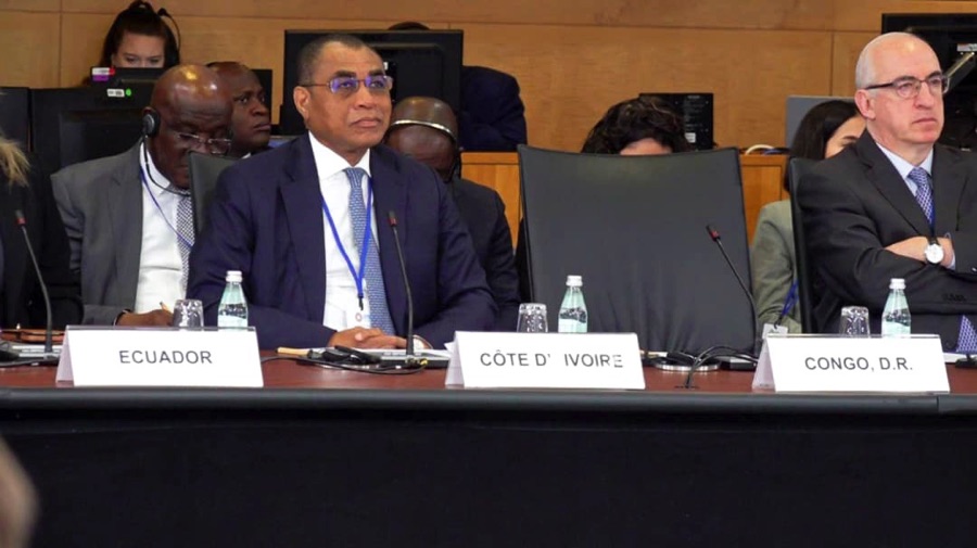 Assemblées annuelles du FMI et de la Banque mondiale : Le ministre Adama Coulibaly plaide pour plus de financement de l'action climatique en Afrique