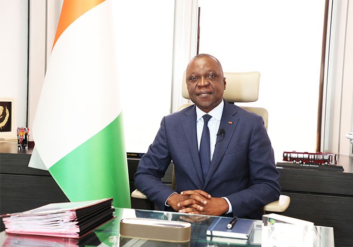 Le ministre des Transports au chevet des blessés de l’accident survenu vendredi sur la route Issia - Daloa