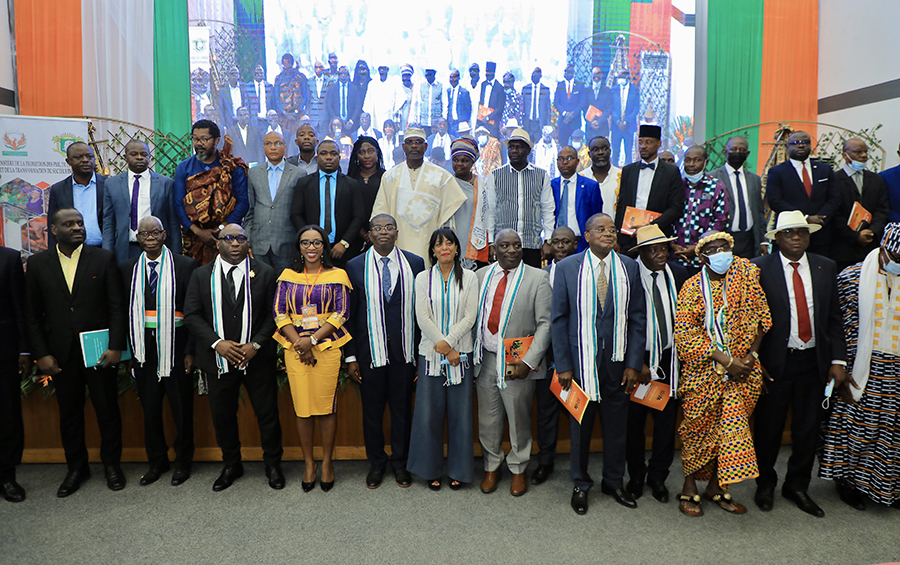 Le Ministre Félix Anoblé, au lancement de la 4ème édition du MIVA, hier : « J’exhorte tous les artisans ivoiriens et africains à s’approprier effectivement cette plateforme »