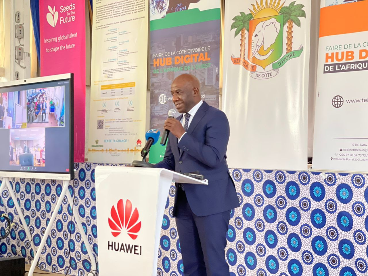 Ouverture à Abidjan de la finale de Huawei ICT Competition 2021-2022