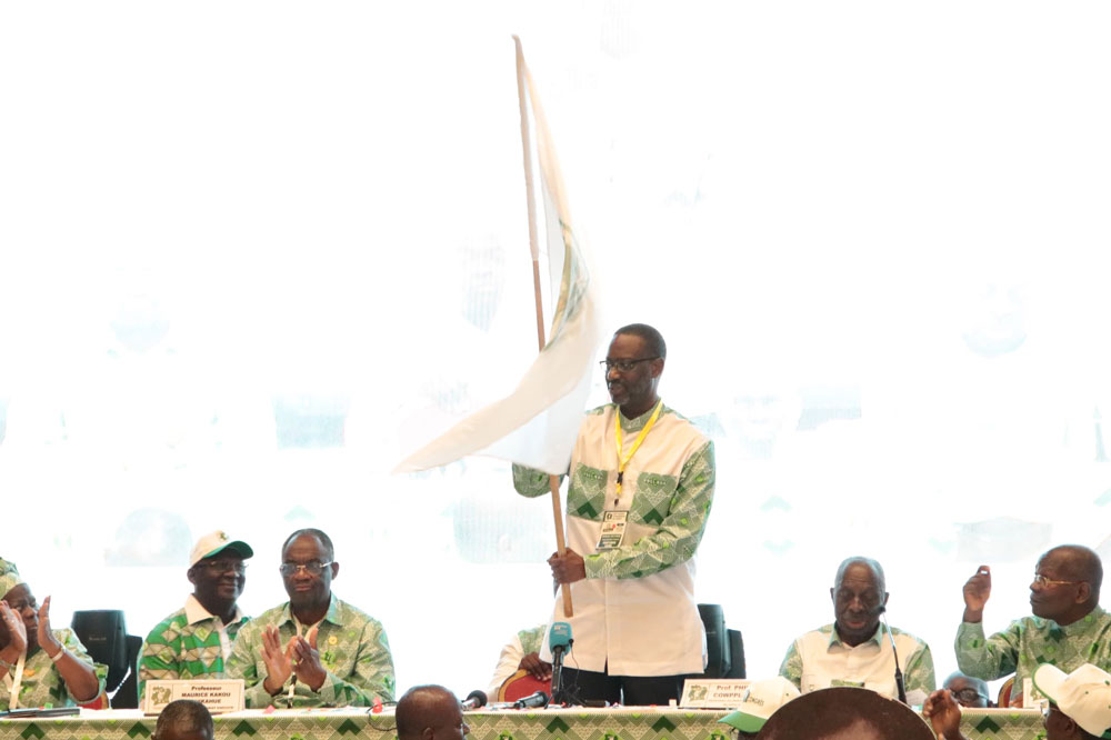 Parti Démocratique De Côte D'ivoire-rassemblement Démocratique Africain Le nouveau président du Parti démocratique de Côte d’Ivoire ( PDCI