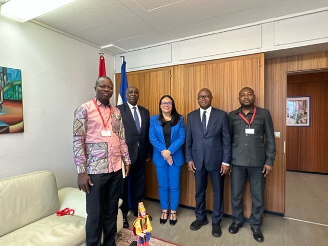 Le Porte-parole des Pays Producteurs de l’Organisation Internationale du Cacao (ICCO) a été reçu en audience par l’ambassadrice du Nicaragua en Suisse