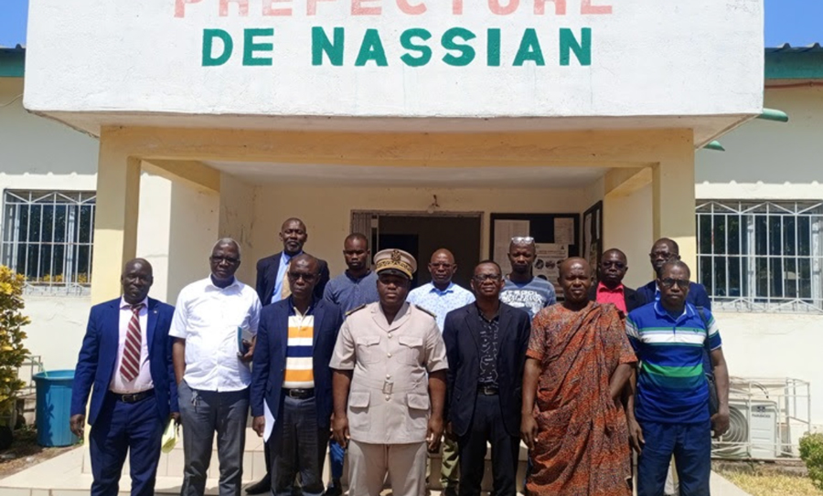 Le préfet de Nassian mobilise les cadres pour la construction de logements d'enseignants