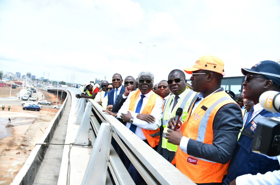 Le Premier ministre Mambé annonce la mise en circulation imminente de l’échangeur d'Akwaba
