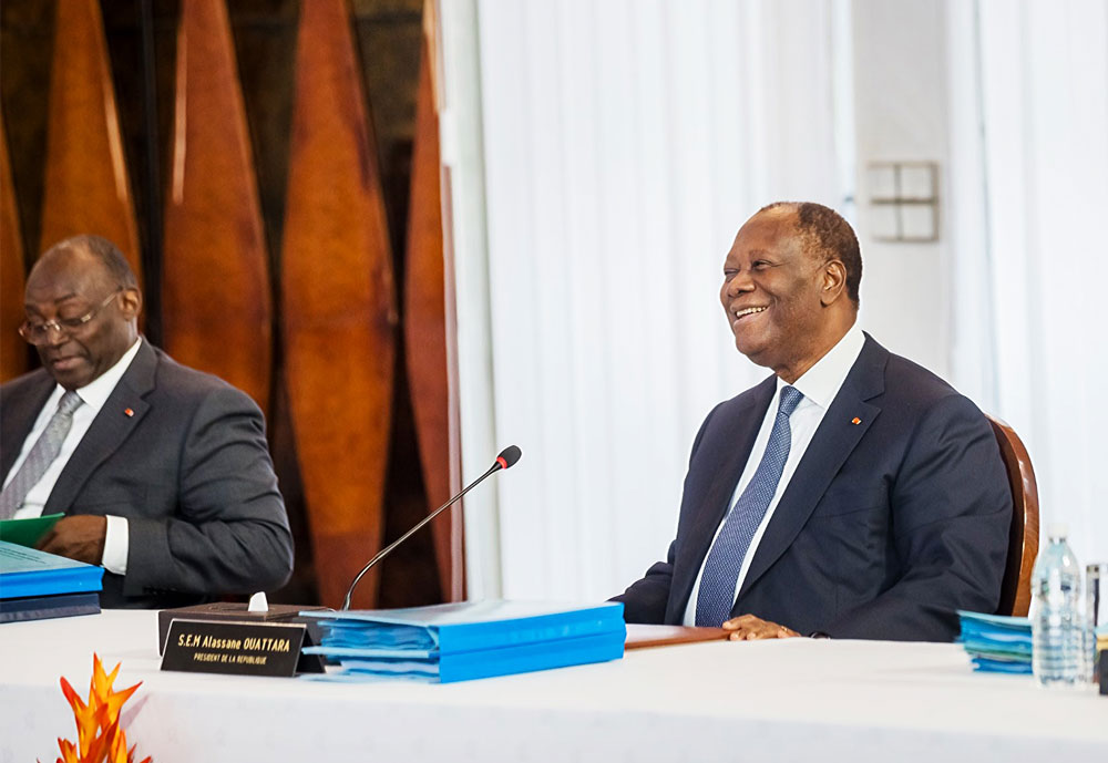 Le Président Ouattara réitère son ambition est de bâtir une nation forte, prospère et solidaire