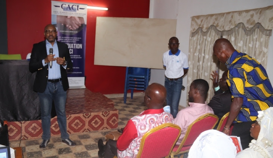 La CACI propose son arbitrage aux opérateurs économiques de Gagnoa