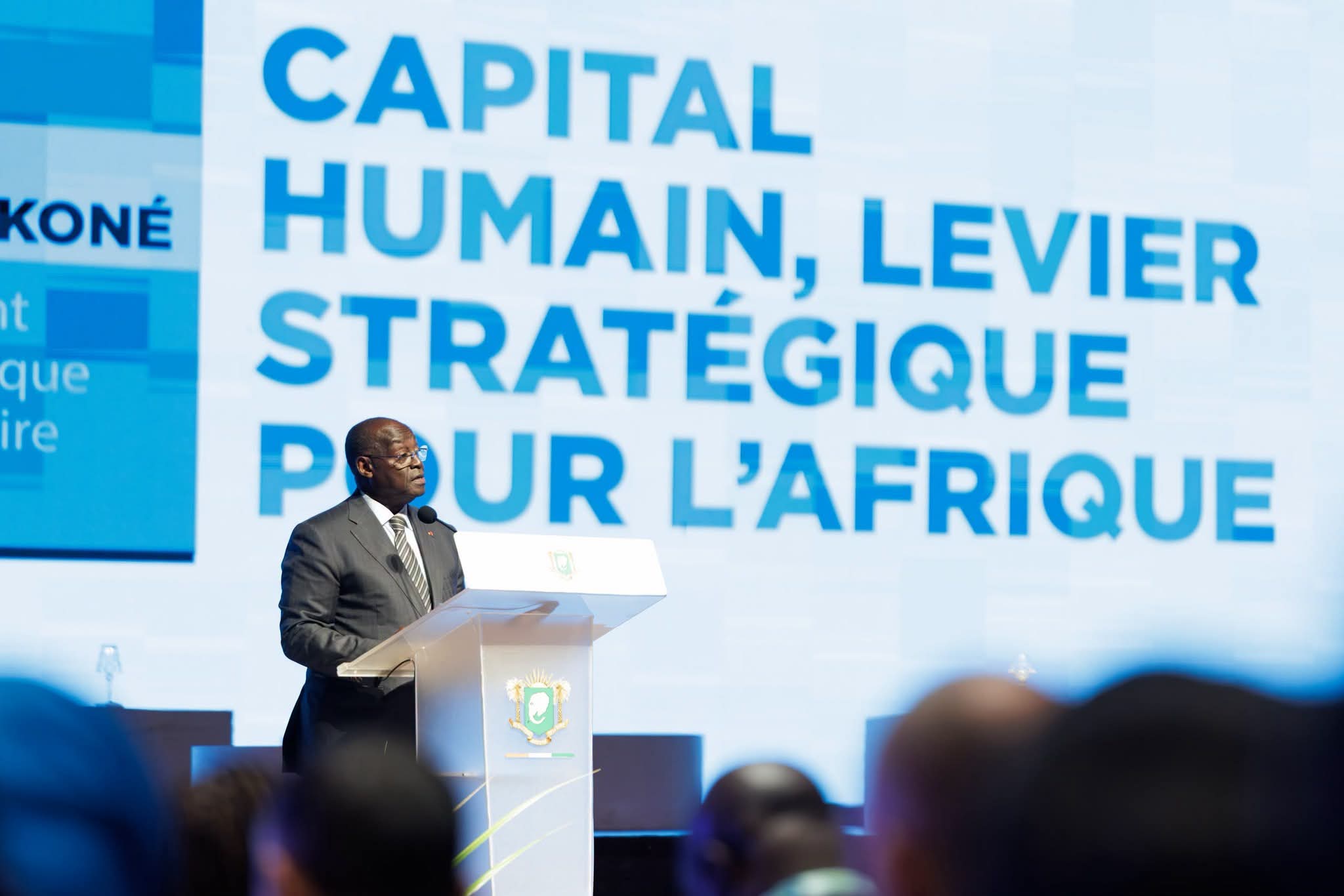 Développement du capital humain : le Vice-Président Tiémoko Meyliet Koné réaffirme la volonté de la Côte d'Ivoire de poursuivre ses efforts
