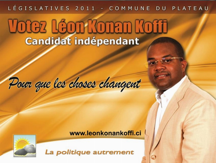 Interview / Léon Konan Koffi, candidat indépendant au Plateau : ‘’Je vais aux législatives sans complexe’’
