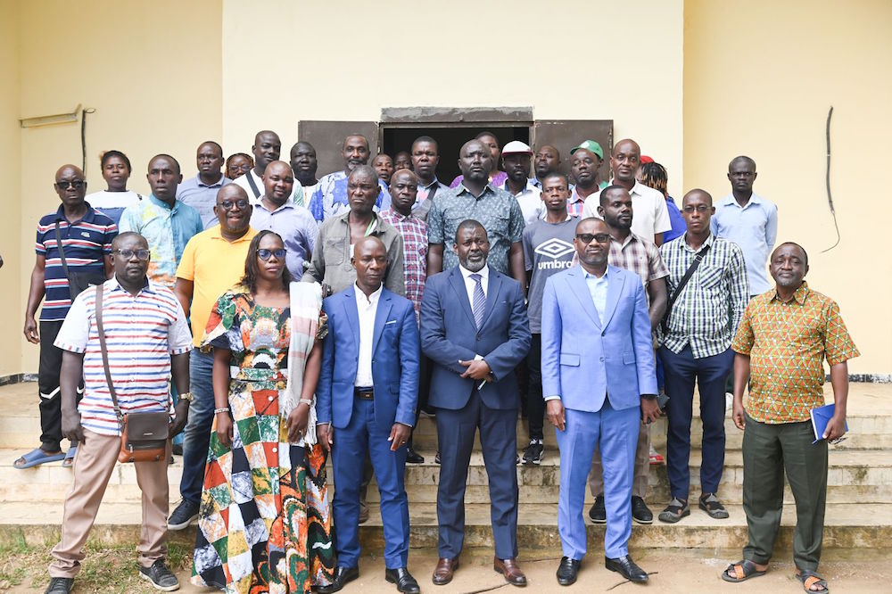 Les acteurs de la filière porcine à Songon sensibilisés aux mesures de biosécurité après l’épizootie de peste porcine africaine