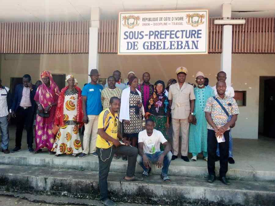 Les autorités préfectorales interpellent sur les VBG à Gbéléban