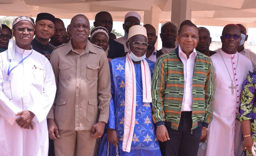 Les guides religieux de Gbêkê exhortés à toujours œuvrer pour maintenir les confessions religieuses en dehors du champ politique