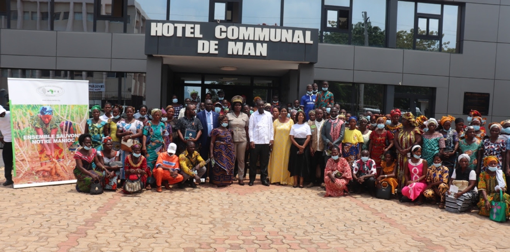 Les producteurs du Tonkpi instruits sur l’utilisation d’une application pour détecter les maladies du manioc