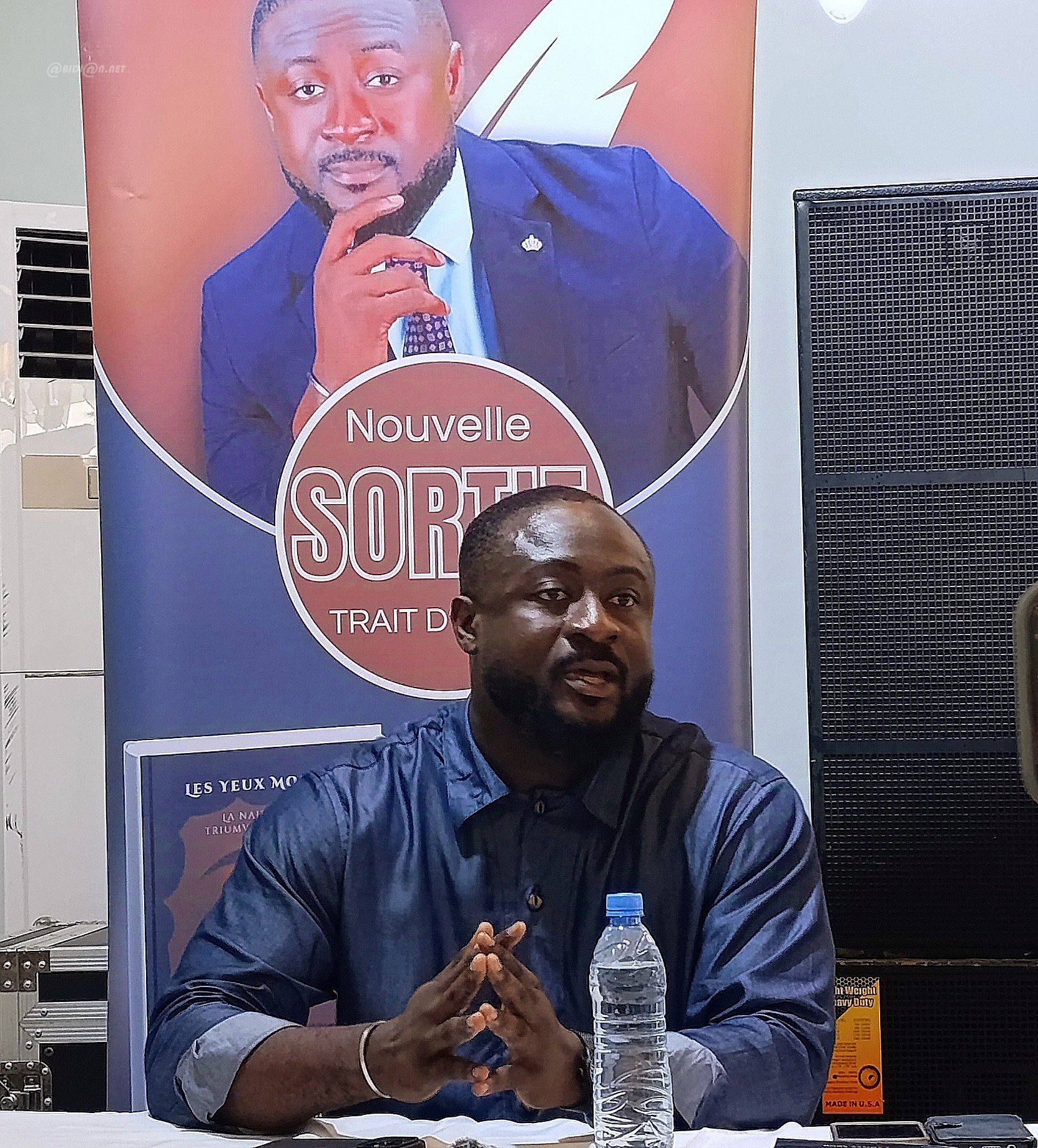 Littérature: Camille Anoh adapte “Les yeux mouillés” en spectacle, au cinéma, le 8 mai prochain