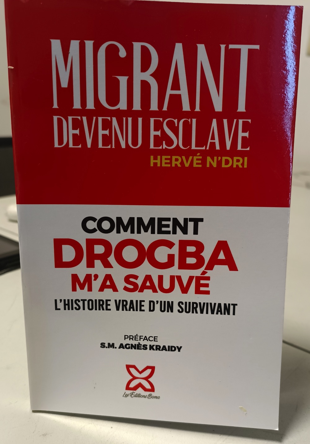 Littérature: Hervé N’Dri raconte sa vie de “Migrant esclave sauvé