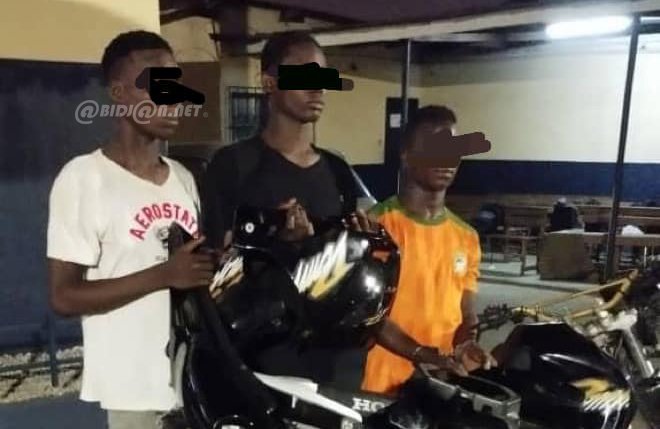 Lutte contre l'insécurité : la Police Nationale met fin aux activités de l’un des plus grand gang de braqueurs de moto à Yopougon