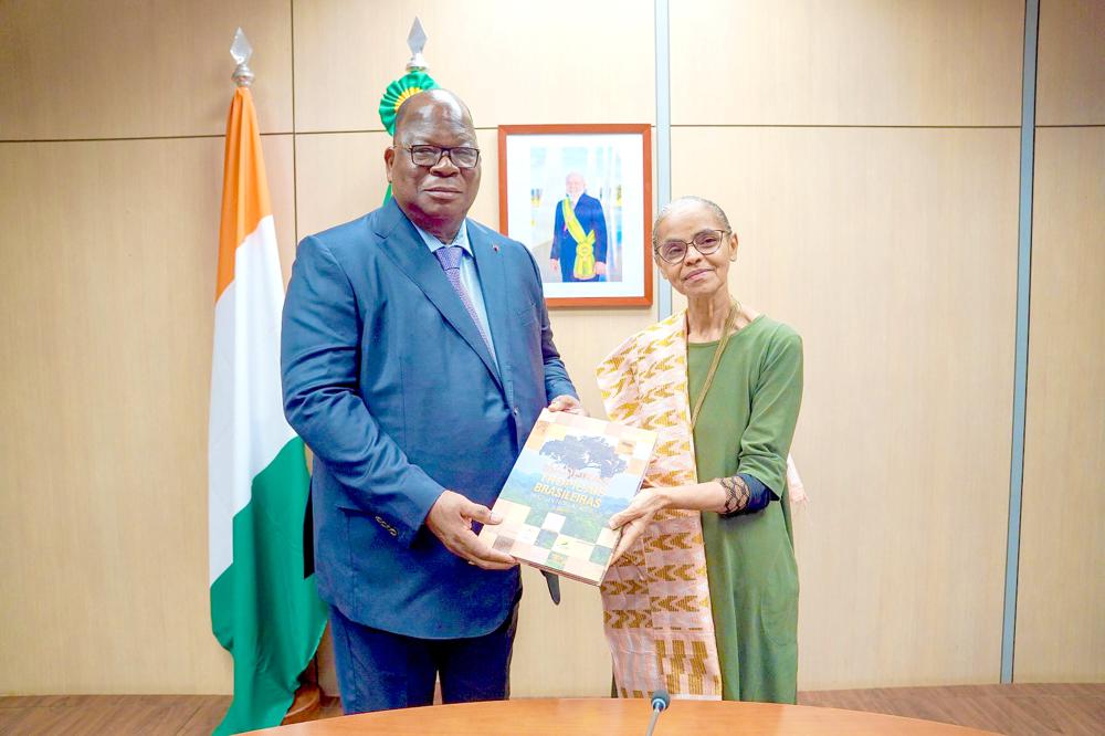 Restauration du couvert forestier : Laurent Tchagba scelle une coopération stratégique avec le Brésil pour l'agroforesterie en Côte d'Ivoire