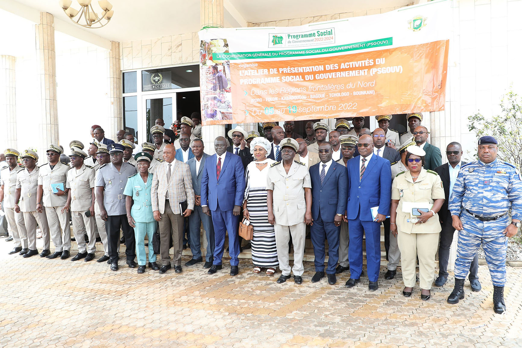 Lutte contre la fragilité dans les régions frontalières du Nord : le bilan de la mise en œuvre du Psgouv 2 dans la région du Poro au premier semestre 2022 présenté aux populations