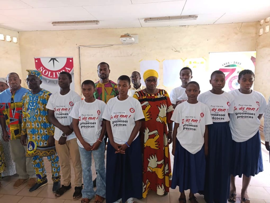 Lutte contre les grossesses précoces : SOLIBRA soutient un projet pilote à Man