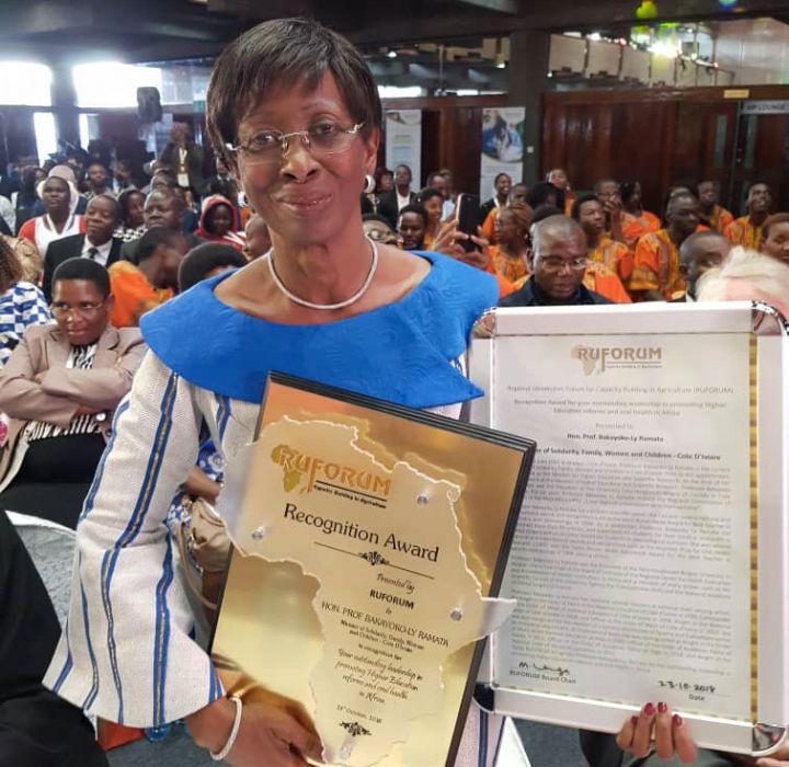 Kenya - Distinction : La ministre ivoirienne Bakayoko-Ly Ramata récompensée par 105 universités africaines