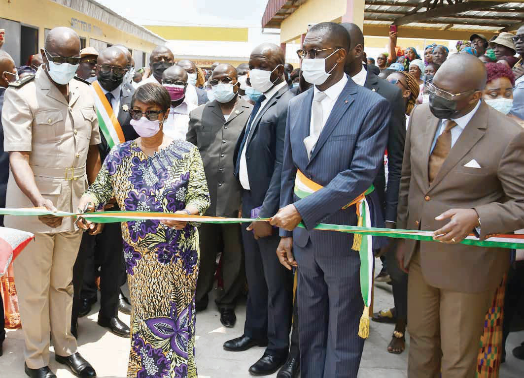 Mairie d’Abengourou / Réalisation d’infrastructures : Le maire Banga offre un marché moderne à la population