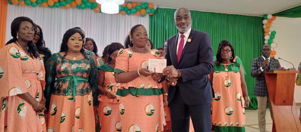 Mairie de Cocody : le 1er bureau de l'Association des Secrétaires, Assistantes et assimilés, investi