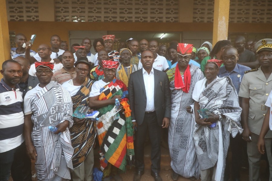 Les Populations de Gonaté au Ministre Mamadou Touré: « Nous allons vous accompagner dans la réalisation de votre rêve pour le Haut-Sassandra »