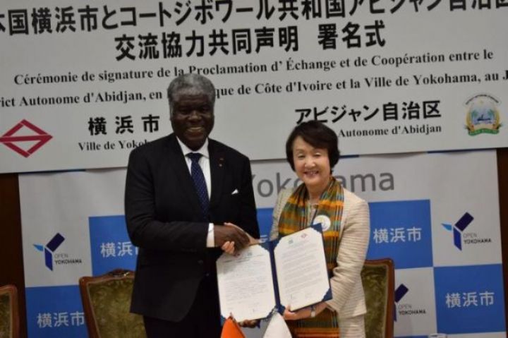 A Yokohama, Mambé invite les Japonais à investir massivement à Abidjan