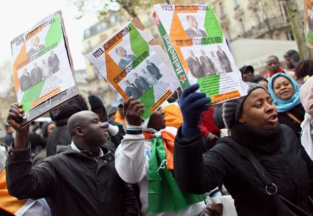 Manifestation contre Ouattara à Paris : hier des Africains arrêtés puis relâchés