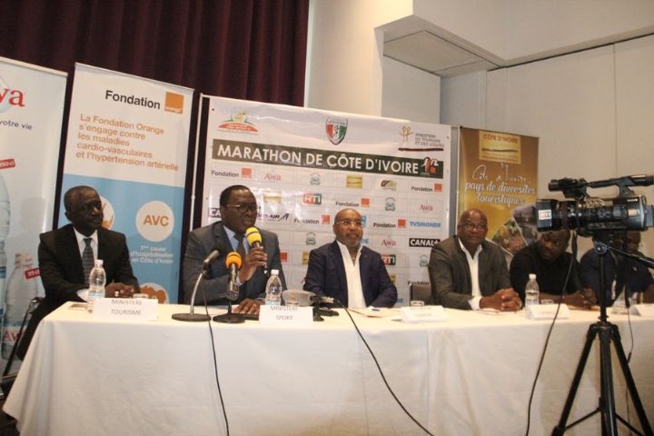 Lancement de la 5è édition du Marathon de Côte d’Ivoire avec l’institution d’un Prix entreprise
