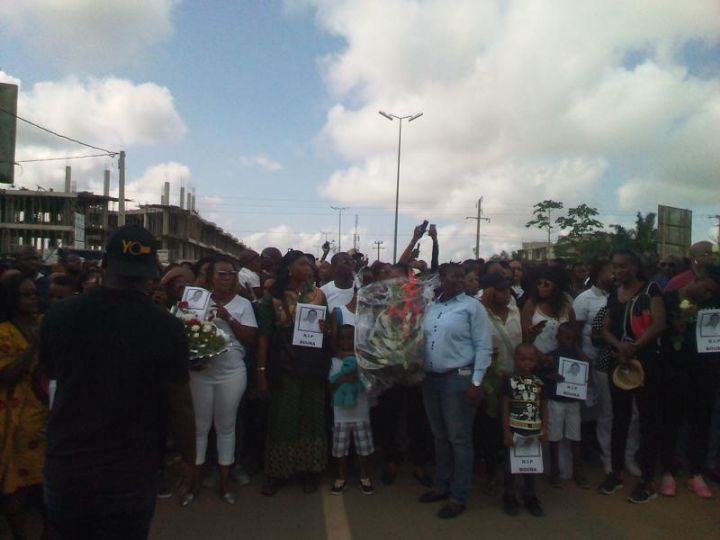 Marche à Abidjan contre l’enlèvement des enfants