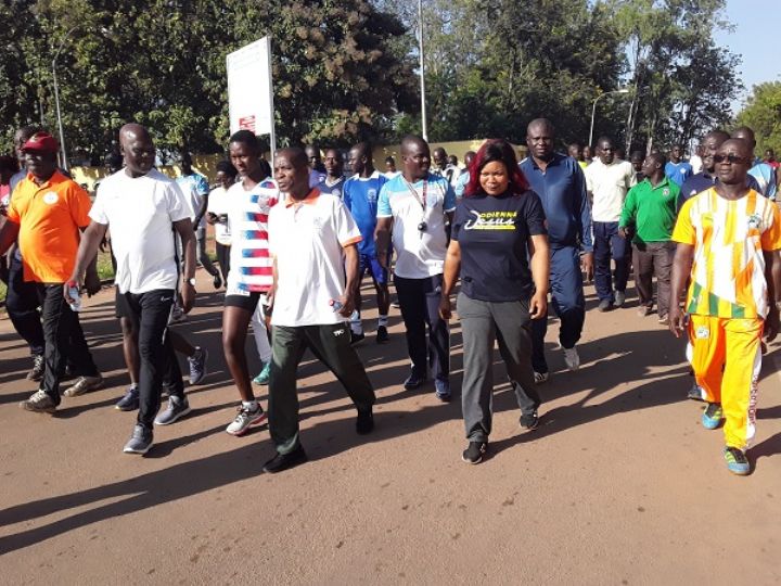 Une marche sportive pour lancer les activités de la DR sports d’Odienné