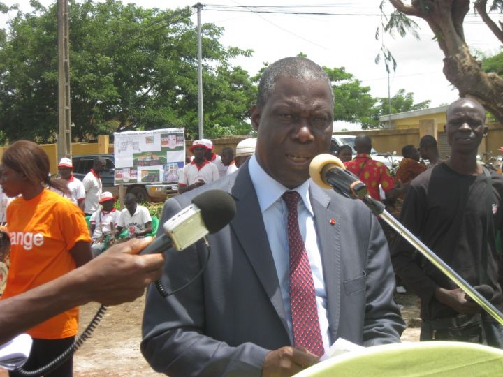 Korhogo: pose de la première pierre de la bibliothèque municipale