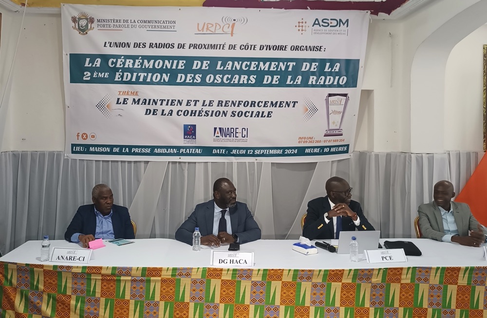 Média : la 2ème édition des Oscars de la Radio officiellement lancée sur “le maintien et le renforcement de la cohésion sociale ”