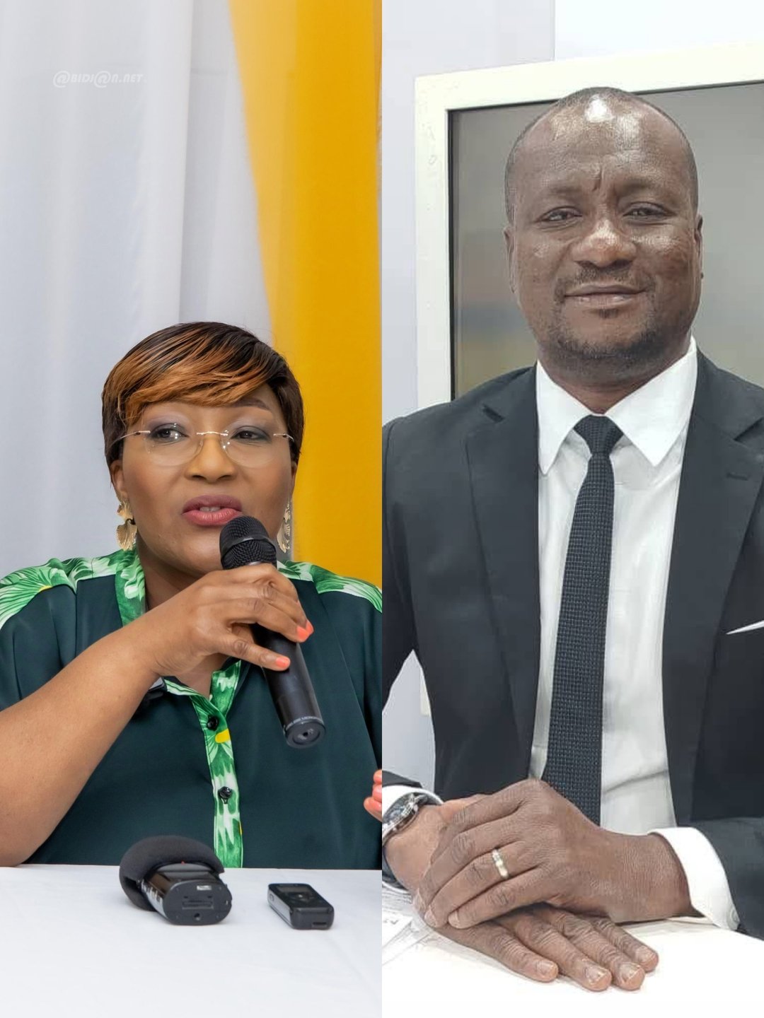 Médias : Marie-Laure N’Goran et Franck Ettien officiellement en lice pour la présidence de l’UNJCI