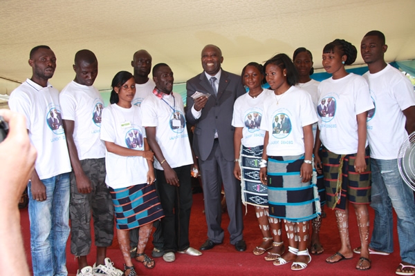 Précampagne de la Présidentielle 2010 : Gbagbo démarre fort à Bouna