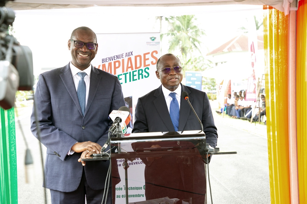 Métiers techniques et professionnels : le ministre N'Guessan Koffi annonce la construction à Koumassi d'un lycée professionnel dédié à la Haute couture