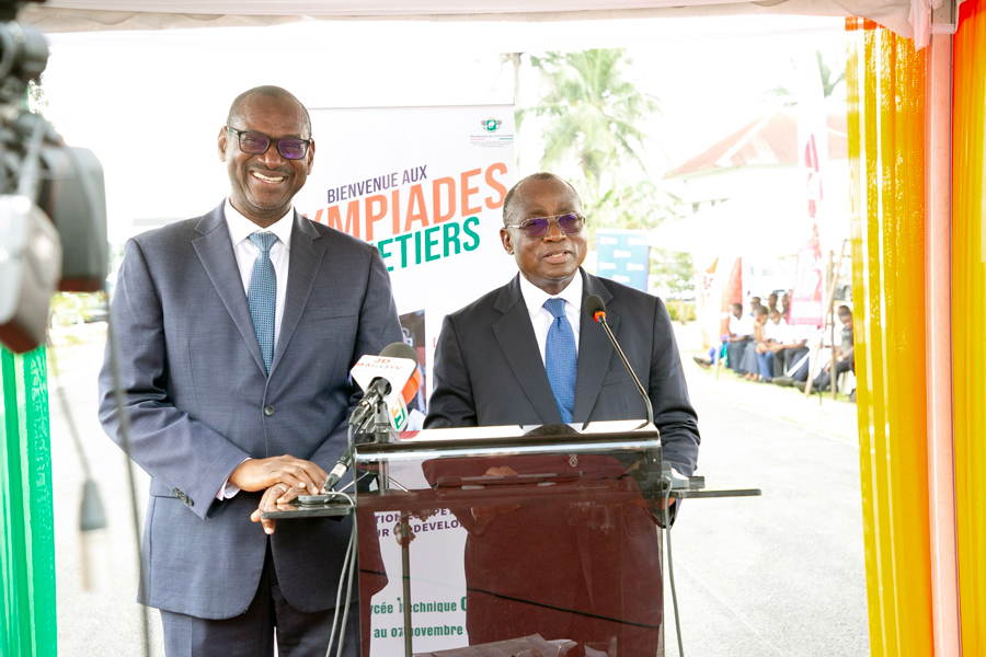 Métiers techniques et professionnels : le ministre N'Guessan Koffi annonce la construction à Koumassi d'un lycée professionnel dédié à la Haute couture