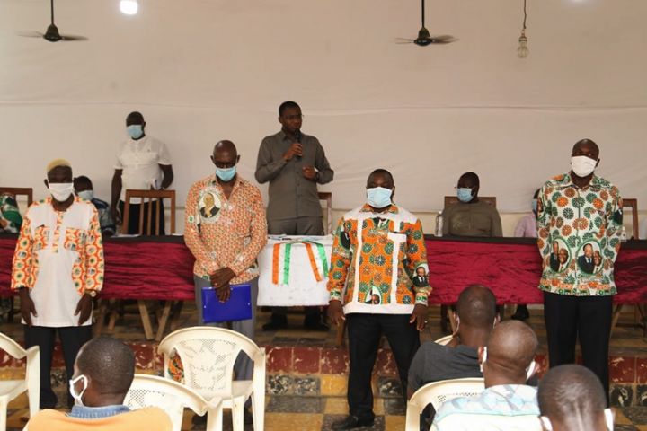 RHDP Coordination Gbeke 3 : Sidi Touré évalue les acquis