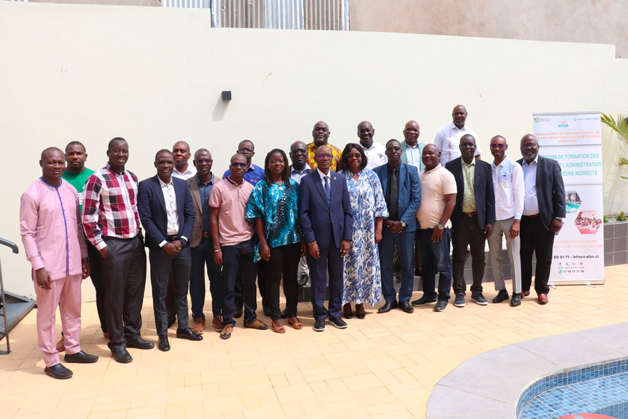 Mise en œuvre du PRESFOR : l'Agence foncière rurale renforce les capacités de plus de 15 000 acteurs directs et indirects