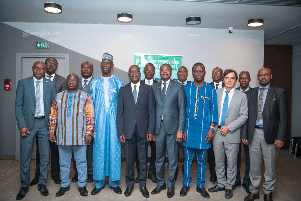 Mise en œuvre du projet de la boucle ferroviaire Abidjan Lomé: les ministres en charge du secteur des Transports de l’UEMOA en conclave à Abidjan